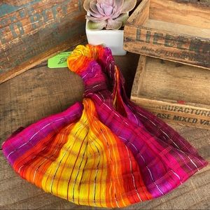 🆕🆕🆕MAYAN WIDE SHEER BOHO HEADBAND HAIR SCARF